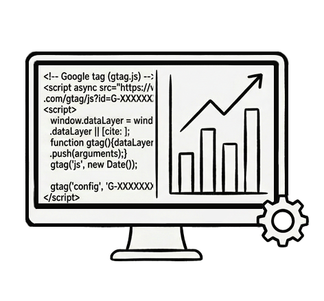 Analytics icon for SEO